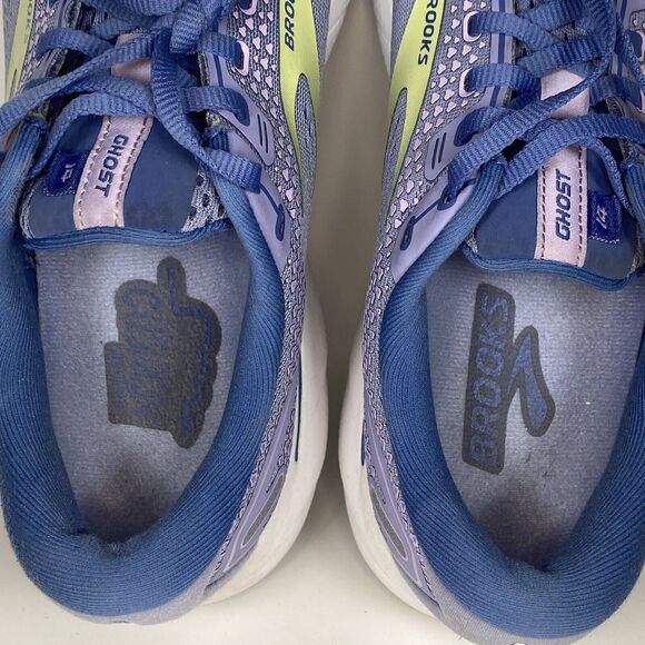 Brooks Ghost 14 Women’s Size 10.5 Medium B Running Shoe Purple Mint 1203561B544 - Picture 10 of 12